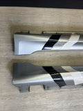 2006-2010 BMW E60 M5 Rocker Mouldings Side Skirts 51777896837 Silverstone