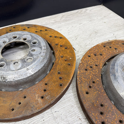 ZIMMERMAN 06-10 BMW E60 E63 E64 M5 M6 FRONT BRAKES DISCS ROTORS