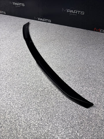 21-26 BMW G82 M4 Coupe Rear Trunk Lip Spoiler Gloss Black 8074910 OEM *Damage