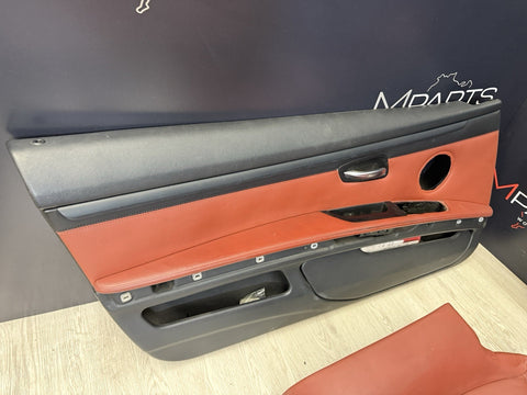 08-13 BMW E92 M3 Coupe Complete Interior Seats Fox Red