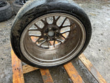 18” APEX Rim Wheel Rear Silver 18x10 5x120 +25 OFFSET BMW E46 M3