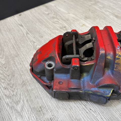 21-25 OEM BMW G80 G82 M3 M4 Front Driver Side Brake Caliper Brembo Red