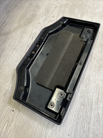 BMW Z3M Roadster Center Subwoofer Sub Compartment Cover Lid Black Leather 00-02