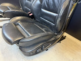 01-06 BMW E46 M3 Convertible Interior Front Heated Seats Black