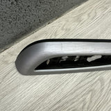 01-06 BMW OEM E46 M3 Brushed Aluminum/Black Vert Trim Armrest Left Driver Rear