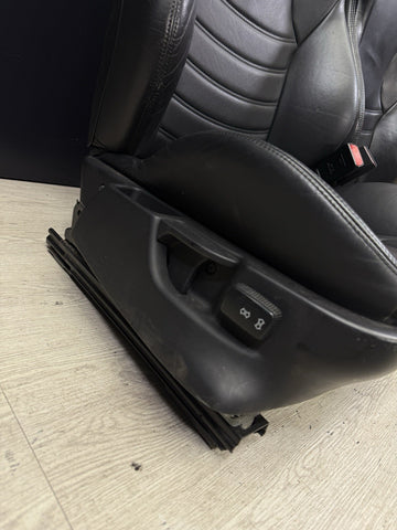 98-02 BMW Z3M Coupe Interior Front Heated Seats Black