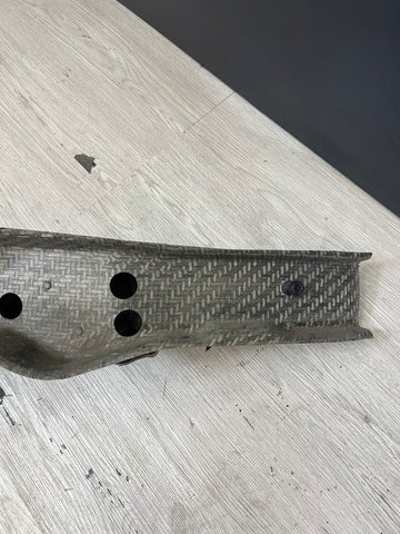 01-06 BMW E46 M3 Front Bumper Rebar Reinforcement Beam *Small Crack*