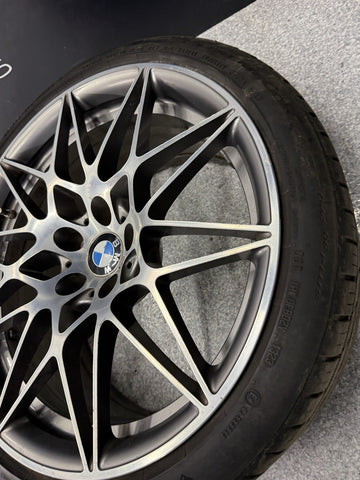 BMW 15-20 F80 F82 F83 M3 M4 666M 20” Wheel Alloy Rear Rim 20x10 ET40 OEM