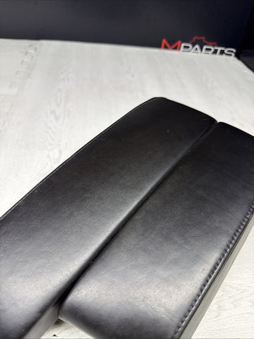 08-13 BMW E90 E92 E93 M3 Armrest Black Leather OEM