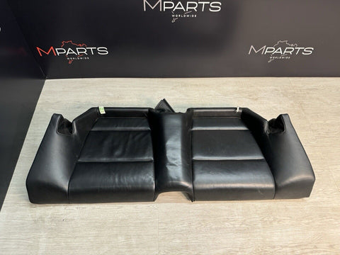 BMW 01-06 E46 M3 Convertible Rear Seat Cushion Black Leather Bench