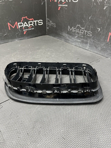 Gloss Black Dual Slat Front Kidney Grille Grill 10-16 BMW F10 M5 Left Driver