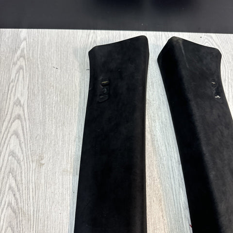 19-23 BMW G30 F90 M5 Alcantara Black A Pillars Pair BMW 7384525