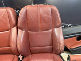 08-13 BMW E92 M3 Coupe Complete Interior Seats Fox Red