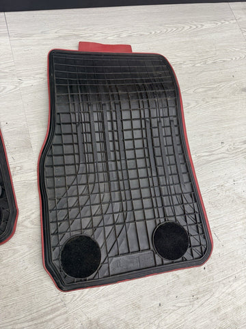 BMW 328i 320i 335i 340i N26 F30 F80 F All Weather Rubber Floor Mat Set 2pc Front