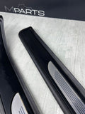 08-13 OEM E92 E93 BMW M3 Left Right Pair Door Sills Panels Scuff Plates