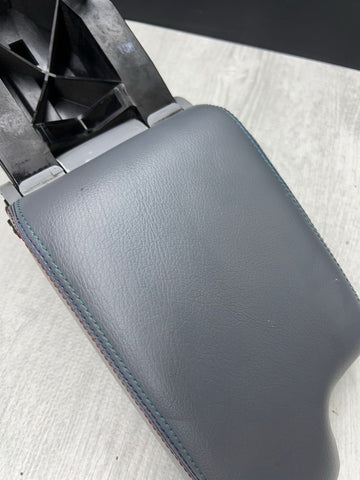 2001-2006 BMW E46 M3 Center Console Armrest Arm Rest Grey