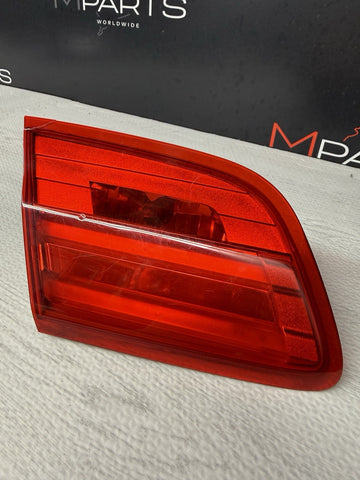 11-13 BMW E92 M3 Left Driver Inner Trunk Lid Tail Light OEM 7252779 *Crack