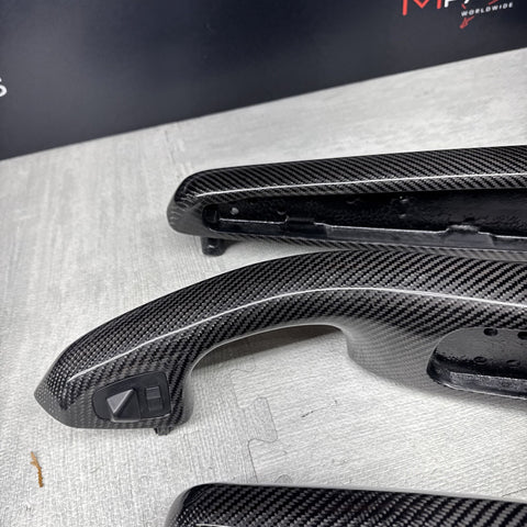 BMW E46 M3 01-06 Convertible Carbon Fiber Interior Trim Set 8 Piece