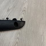 01-06 BMW OEM E46 M3 Titan Shadow Black Vert Trim Armrest + Pad Left Driver Rear
