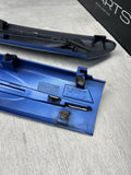 1998-2002 BMW Z3M FRONT FENDER HOOD VENTS GRILLES OEM 51132492960 ESTORIL BLUE