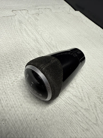 BMW E46 M3 Gloss Black Suede Shift Knob Shifter SMG Weighted