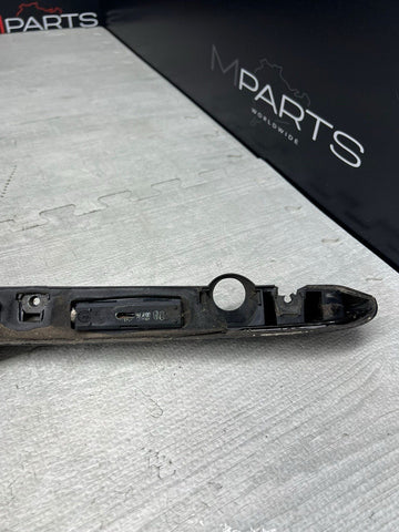 01-06 BMW E46 M3 Convertible Trunk Lid Grip Key Deck Handle Carbon Black *Notes*