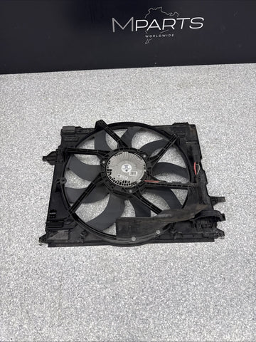 15-20 OEM BMW F80 F82 F83 M3 M4 Electric Radiator Cooling Fan w/Shroud