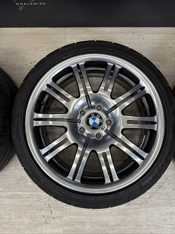 OEM / REFURBISHED BMW 01-06 E46 M3 19” Style 67 Wheels Rims Staggered Set