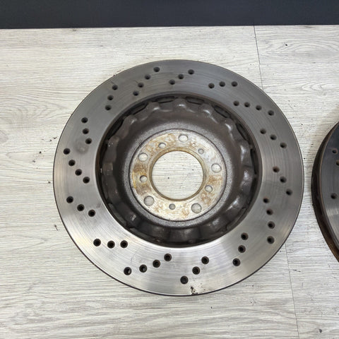 Genuine BMW Z4 M E46 E85 E86 Front Brake Discs Ventilated Pair 2282445 2282446
