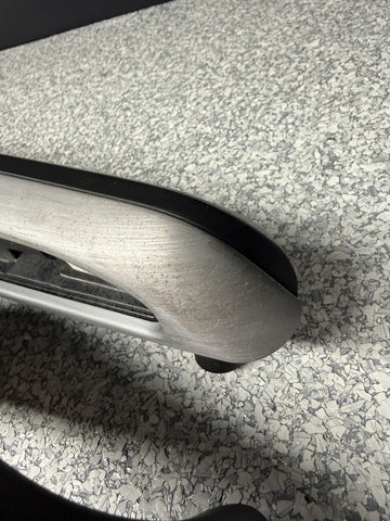 01-06 BMW E46 M3 Convertible Interior Armrests Trim Set Brushed Aluminum *1 Tab