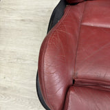 OEM BMW E46 M3 Coupe Leather Passenger Seat Interior IMOLA RED *Notes*