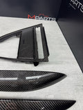 06-07 OEM BMW E63 E64 M6 Front Rear Door Dash Center Console Carbon Trim *Notes*