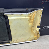 95-99 BMW E36 M3 Sedan Rear Bench + Folding Backrest Back Rest Seats Black *Rip*