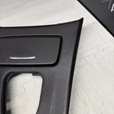 09-13 BMW E93 M3 CONVERTIBLE DCT CIC LEATHER CENTER CONSOLE TRIM