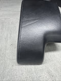 01-06 BMW E46 M3 Center Console Armrest Arm Rest Black Leather