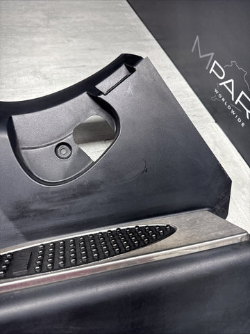 01-06 BMW E46 M3 BLACK DEAD PEDAL KICK PANEL COVER 7902400