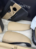 BMW 08-11 E90 M3 Sedan Interior Seats & Panels Leather Bamboo 48k Miles