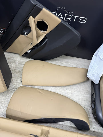 BMW 08-11 E90 M3 Sedan Interior Seats & Panels Leather Bamboo 48k Miles
