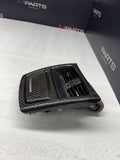 08-13 BMW E92 E93 M3 OEM Center Console Rear Ash Tray Vent Trim Carbon Fiber
