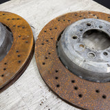 ZIMMERMAN 06-10 BMW E60 E63 E64 M5 M6 FRONT BRAKES DISCS ROTORS