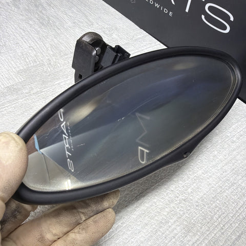 01-06 BMW E46 M3 Rearview Rear View Oval Mirror *Notes*