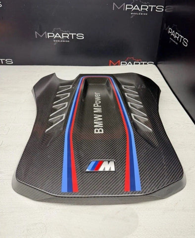 Genuine BMW M5 X5 M X6 F90 F95 F96 SAC SAV Carbon Engine Cover CFRP 11148098567