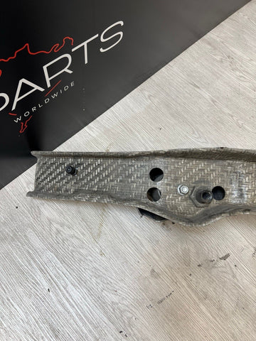 01-06 BMW E46 M3 Front Bumper Rebar Reinforcement Beam *Small Crack*