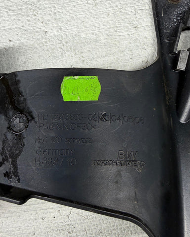 09-15 BMW 1/3 X1 N55 Rear Engine Motor Ignition Covering Insulation OEM 7593833