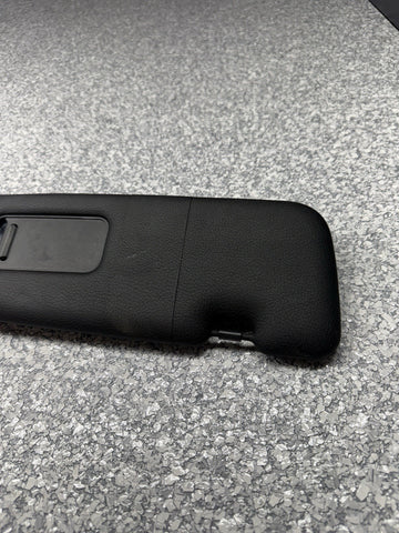 08-11 OEM BMW E90 328 335 M3 Coupe Right Passenger Sun Visor Black Vinyl