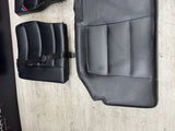 95-99 BMW E36 M3 Coupe Rear Bench + Folding Backrest Back Rest Seats Black