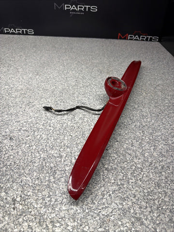 01-06 BMW E46 M3 Convertible Trunk Lid Grip Key Deck Handle Imola Red *Crack*