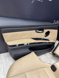 BMW 08-11 E90 M3 Sedan Interior Seats & Panels Leather Bamboo 48k Miles