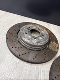 OEM 06-10 BMW E60 E63 E64 M5 M6 REAR BRAKES DISCS ROTORS