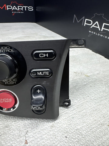 2000-2009 Honda S2000 S2k Start Stop Audio Control Panel Buttons Switches